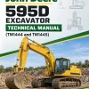 John Deere 595D Excavator Technical Manual (TM1444 and TM1445)