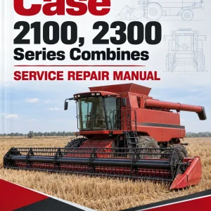 Case 2100, 2300 Series Combines Service Repair Manual