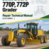 John Deere 770P, 772P Grader Repair Technical Manual (S.N F00001 -) John Deere 770P, 772P Grader Repair Technical Manual (S.N F00001 -)
