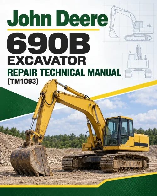 John Deere 690B Excavator Repair Technical Manual (TM1093)