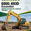 John Deere 690D, 693D Excavator Repair Technical Manual (TM1387) John Deere 690D, 693D Excavator Repair Technical Manual (TM1387)