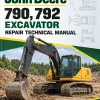 John Deere 790, 792 Excavator Repair Technical Manual (TM1320)
