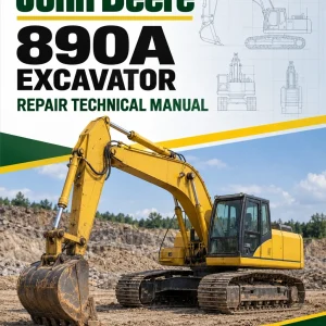 John Deere 890A Excavator Repair Technical Manual (TM1263) John Deere 890A Excavator Repair Technical Manual (TM1263)