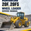 Komatsu 20F, 20FS Wheel Loader Service Manual Komatsu 20F, 20FS Wheel Loader Service Manual