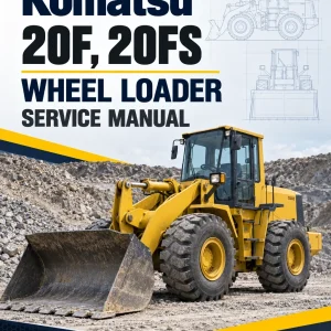 Komatsu 20F, 20FS Wheel Loader Service Manual