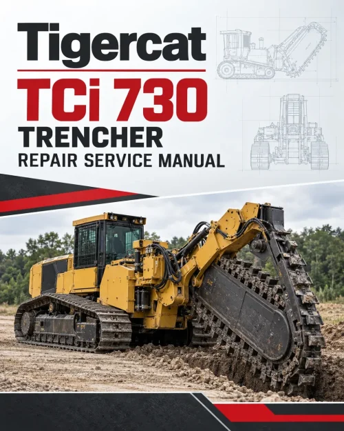 Tigercat TCi 730 Trencher Repair Service Manual Tigercat TCi 730 Trencher Repair Service Manual