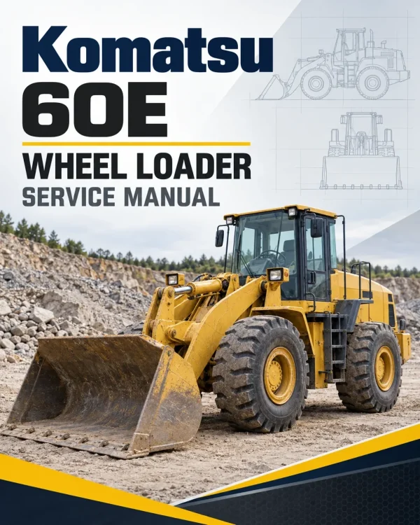 Komatsu 60E Wheel Loader Service Manual Komatsu 60E Wheel Loader Service Manual