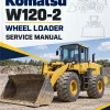Komatsu W120-2 Wheel Loader Service Manual Komatsu W120-2 Wheel Loader Service Manual