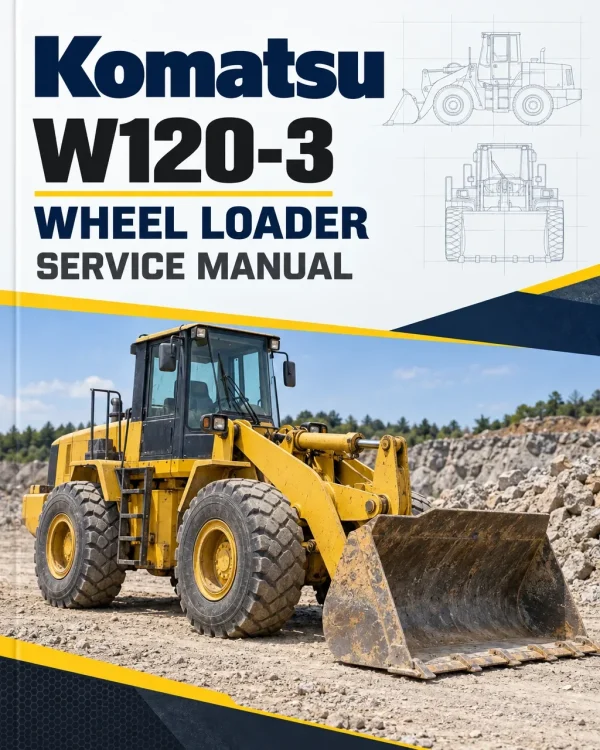 Komatsu W120-3 Wheel Loader Service Manual