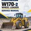 Komatsu W170-2 Wheel Loader Service Manual Komatsu W170-2 Wheel Loader Service Manual