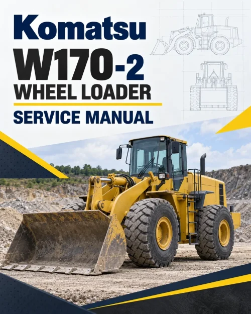 Komatsu W170-2 Wheel Loader Service Manual Komatsu W170-2 Wheel Loader Service Manual