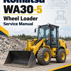 Komatsu WA30-5 Wheel Loader Service Manual Komatsu WA30-5 Wheel Loader Service Manual