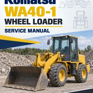 Komatsu WA40-1 Wheel Loader Service Manual Komatsu WA40-1 Wheel Loader Service Manual