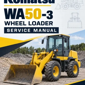 Komatsu WA50-3 Wheel Loader Service Manual Komatsu WA50-3 Wheel Loader Service Manual