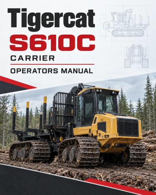 Tigercat S610C Carrier Operators Manual Tigercat S610C Carrier Operators Manual