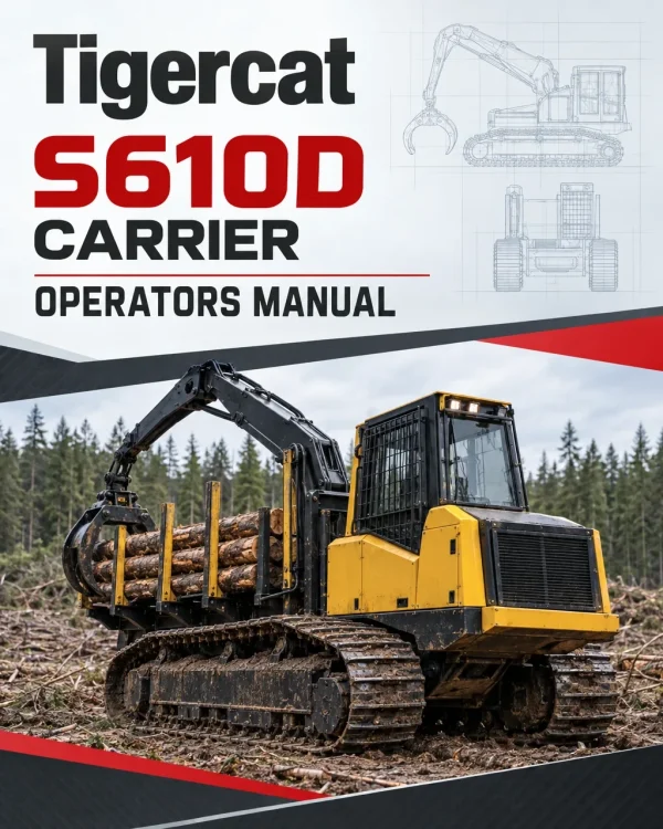 Tigercat S610D Carrier Operators Manual Tigercat S610D Carrier Operators Manual
