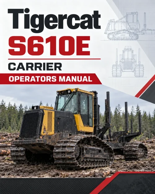 Tigercat S610E Carrier Operators Manual Tigercat S610E Carrier Operators Manual