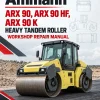Ammann ARX 90, ARX 90 HF, ARX 90 K Heavy Tandem Roller Workshop Repair Manual Ammann ARX 90, ARX 90 HF, ARX 90 K Heavy Tandem Roller Workshop Repair Manual