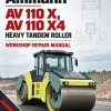 Ammann AV 110 X, AV 110 X4 Heavy Tandem Roller Workshop Repair Manual Ammann AV 110 X, AV 110 X4 Heavy Tandem Roller Workshop Repair Manual