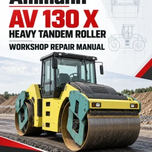Ammann AV 130 X Heavy Tandem Roller Workshop Repair Manual Ammann AV 130 X Heavy Tandem Roller Workshop Repair Manual