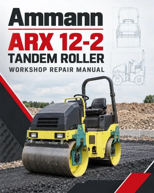 Ammann ARX 12-2 Tandem Roller Workshop Repair Manual