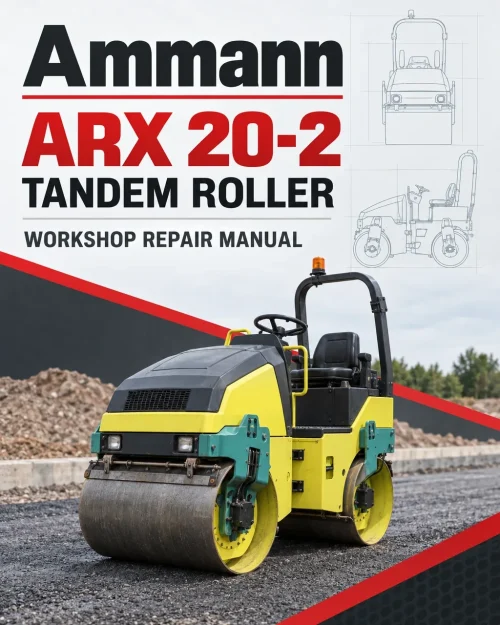 Ammann ARX 20-2 Tandem Roller Workshop Repair Manual