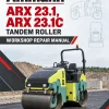 Ammann ARX 23.1, ARX 23.1C Tandem Roller Workshop Repair Manual
