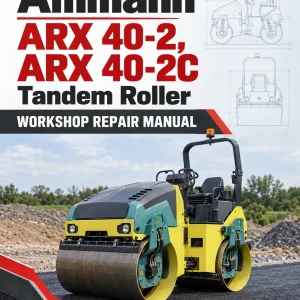 Ammann ARX 40-2, ARX 40-2C Tandem Roller Workshop Repair Manual Ammann ARX 40-2, ARX 40-2C Tandem Roller Workshop Repair Manual