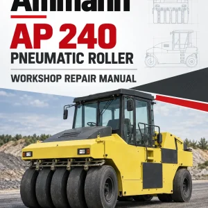 Ammann AP 240 Pneumatic Roller Workshop Repair Manual