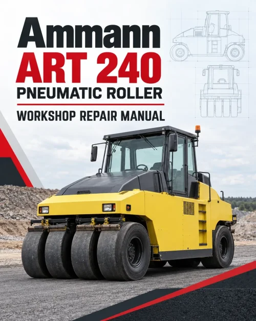 Ammann ART 240 Pneumatic Roller Workshop Repair Manual