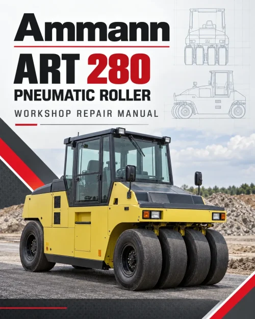 Ammann ART 280 Pneumatic Roller Workshop Repair Manual