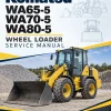 Komatsu WA65-5, WA70-5, WA80-5 Wheel Loader Service Manual Komatsu WA65-5, WA70-5, WA80-5 Wheel Loader Service Manual