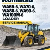 Komatsu WA65-6, WA70-6, WA80-6, WA90-6, WA100M-6 Loader Service Manual Komatsu WA65-6, WA70-6, WA80-6, WA90-6, WA100M-6 Loader Service Manual