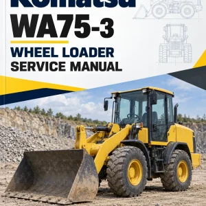 Komatsu WA75-3 Wheel Loader Service Manual Komatsu WA75-3 Wheel Loader Service Manual