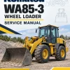 Komatsu WA85-3 Wheel Loader Service Manual Komatsu WA85-3 Wheel Loader Service Manual