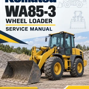 Komatsu WA85-3 Wheel Loader Service Manual Komatsu WA85-3 Wheel Loader Service Manual