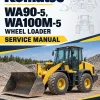Komatsu WA90-5, WA100M-5 Wheel Loader Service Manual Komatsu WA90-5, WA100M-5 Wheel Loader Service Manual