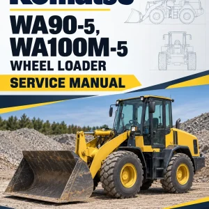 Komatsu WA90-5, WA100M-5 Wheel Loader Service Manual Komatsu WA90-5, WA100M-5 Wheel Loader Service Manual