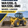 Komatsu WA120L-3, WA120L-3MC Wheel Loader Service Manual Komatsu WA120L-3, WA120L-3MC Wheel Loader Service Manual