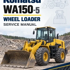 Komatsu WA150-5 Wheel Loader Service Manual Komatsu WA150-5 Wheel Loader Service Manual