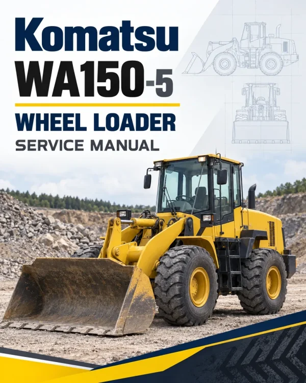 Komatsu WA150-5 Wheel Loader Service Manual Komatsu WA150-5 Wheel Loader Service Manual