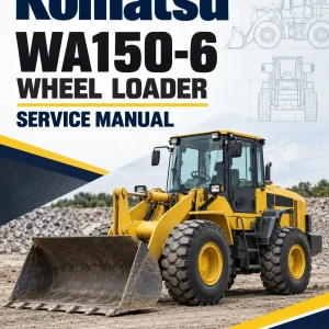Komatsu WA150-6 Wheel Loader Service Manual Komatsu WA150-6 Wheel Loader Service Manual