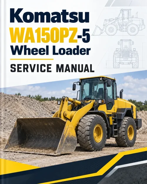 Komatsu WA150PZ-5 Wheel Loader Service Manual Komatsu WA150PZ-5 Wheel Loader Service Manual