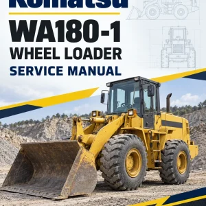 Komatsu WA180-1 Wheel Loader Service Manual