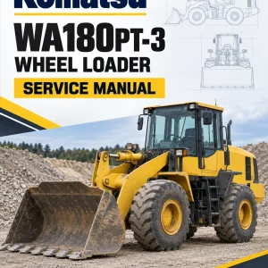 Komatsu WA180PT-3 Wheel Loader Service Manual