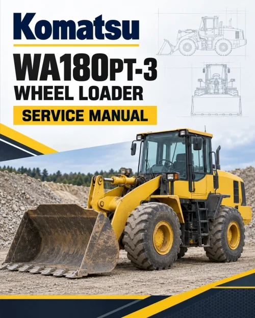 Komatsu WA180PT-3 Wheel Loader Service Manual