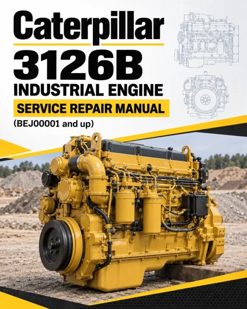Caterpillar CAT 3126B Industrial Engine Service Repair Manual (BEJ00001 and up)