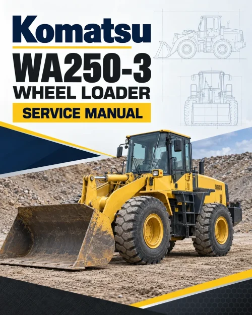 Komatsu WA250-3 Wheel Loader Service Manual Komatsu WA250-3 Wheel Loader Service Manual