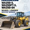 Komatsu WA250-5, WA250PT-5, WA250-5H Wheel Loader Service Manual