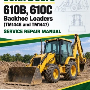 John Deere 610B, 610C Backhoe Loaders (TM1446 and TM1447) John Deere 610B, 610C Backhoe Loaders (TM1446 and TM1447)